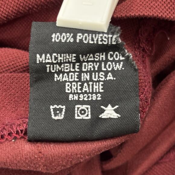 Vintage Prana Men’s Size XL Burgundy Long Sleeve T-Shirt Tee - USA - Picture 4 of 5